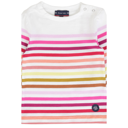 Avis Marinière 10 couleurs Baby - coton - Multico Kerema Milk ARMOR-LUX 3