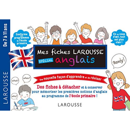 Avis Fiches de révision Cycle 3 anglais LAROUSSE 1