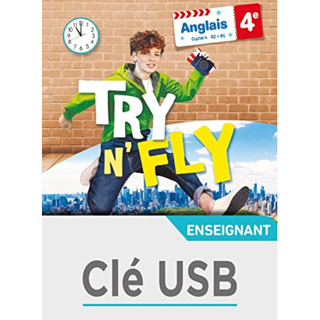 Avis Try n' Fly cycle 4 4e - Clé USB - Ed. 2022 Hachette Éducation 1