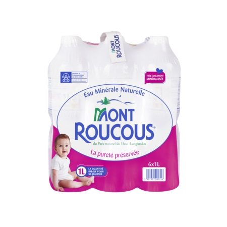 Eau minérale Mont Roucous MONT ROUCOUS : Comparateur, Avis, Prix