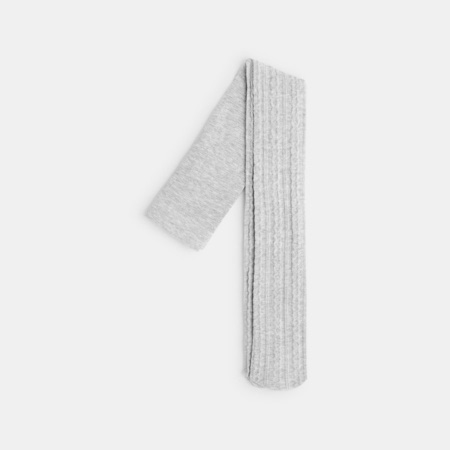 Collants chauds en tricot torsad gris fille OKAIDI Comparateur