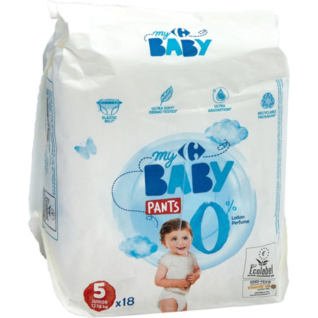 Coton bébé bio doux maxi CARREFOUR BABY : le paquet de 60 à Prix Carrefour