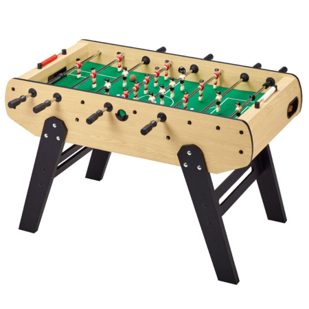 GOPLUS Babyfoot – 22 Joueurs, 122x61x79 Cm, 2 Balles, Compteurs, Poignées Ergonomiques – Pour Enfants Et Adultes