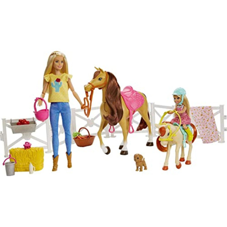 Barbie chelsea et son poney deals
