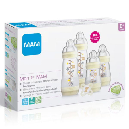 Avis Kit de biberons 'Mon 1er Mam' MAM 1