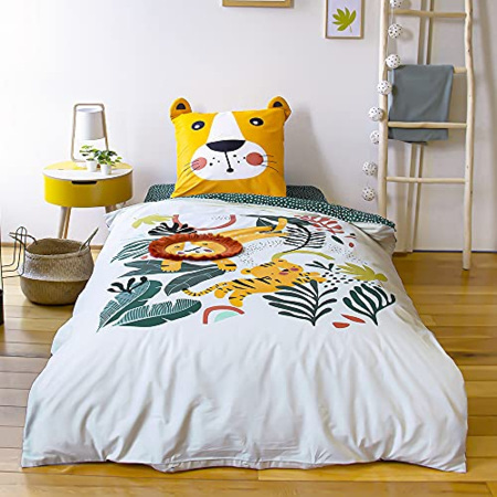 Avis Parure de lit enfant réversible Lion CÔTÉ DECO 2