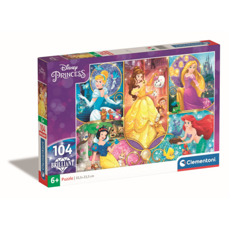 Puzzle Disney Princess - 104 pièces Clementoni : Comparateur, Avis, Prix