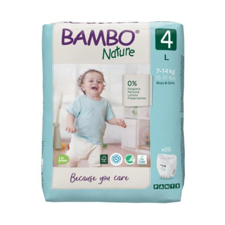 Culottes d'apprentissage Bambo Nature BAMBO NATURE : Comparateur