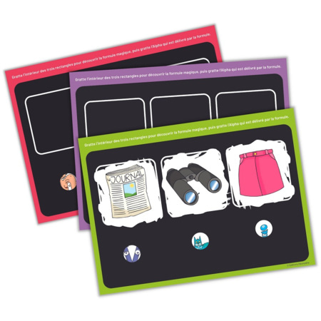 Avis Jeu éducatif Mes Cartes à gratter Les Alphas ÉDITIONS RÉCRÉALIRE 4