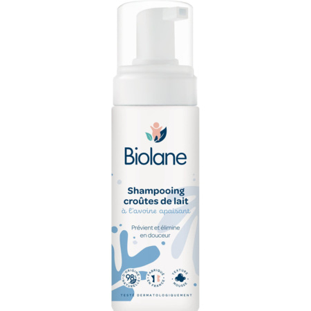 Shampooing croûtes de lait