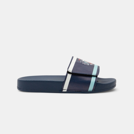 Avis Tong sandale de plage motif voile bleues garçon OKAIDI 1