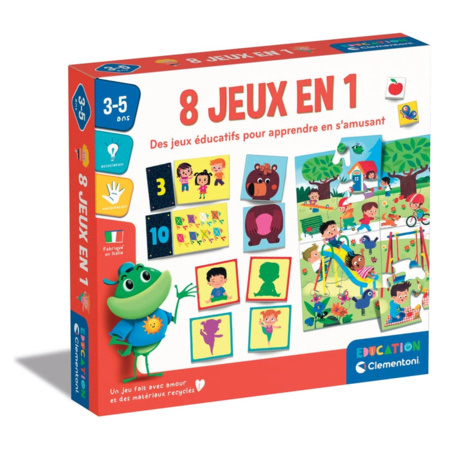 Jeu éducatif 8 jeux en 1