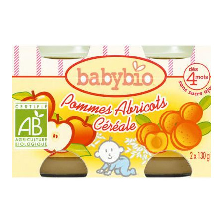 Bio Pommes Abricots Cereale Des 4 Mois Comparateur Avis Prix Consobaby