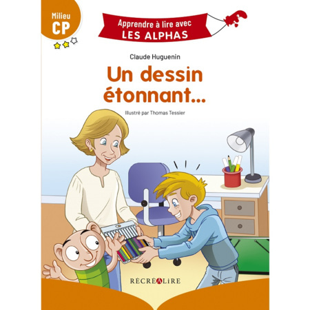 Avis Livre Un dessin étonnant… - Apprendre à lire avec Les Alphas ÉDITIONS RÉCRÉALIRE 1