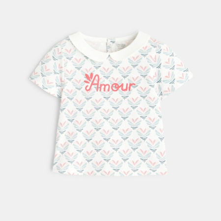 Avis T-shirt Amour fleuri OBAÏBI 1