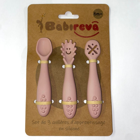 BooBamBaby® 2 Cuillères En Bambou, Cuillère De Sevrage Pour Tout-petits