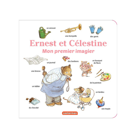 Livre Mon premier imagier Ernest et Célestine CASTERMAN 1