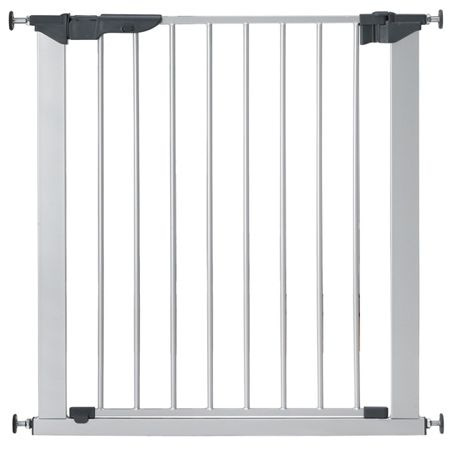 BabyDan Extension Large Avec Portillon Flex Blanc 72 Cm - Accessoire Barrière Sécurité Enfant