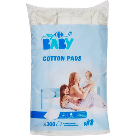 Carrés de coton bébé MY CARREFOUR BABY Comparateur, Avis, Prix