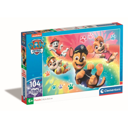 Puzzle Paw Patrol - 104 pièces Clementoni : Comparateur, Avis, Prix