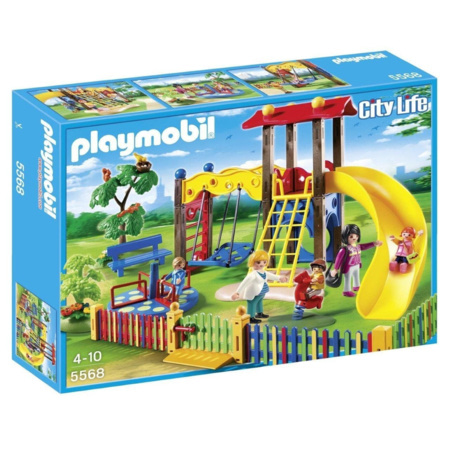 Avis Playmobil City Life - Square pour enfants avec jeux PLAYMOBIL 1