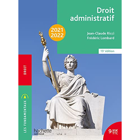 Avis Fondamentaux - Droit administratif 2021-2022 Hachette Éducation 1