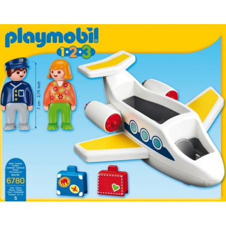 Playmobil 1.2.3 - Avion de ligne PLAYMOBIL : Comparateur, Avis, Prix