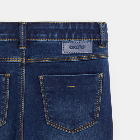 Avis Jean skinny stretch 5 poches bleu fille OKAIDI 3
