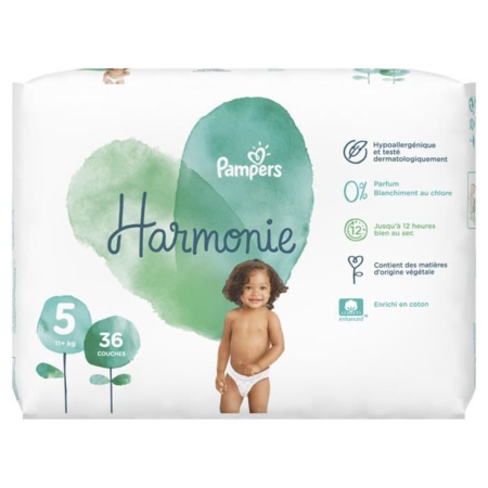 Couches Harmonie PAMPERS 5