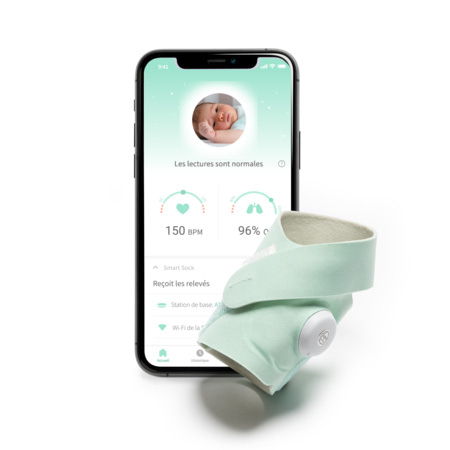 Avis Owlet Smart Sock 3 - Système de surveillance intelligent pour bébé OWLET CARE 1