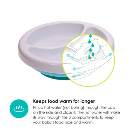 Avis Platö  - Assiette chauffante pour bébé BBLÜV 2