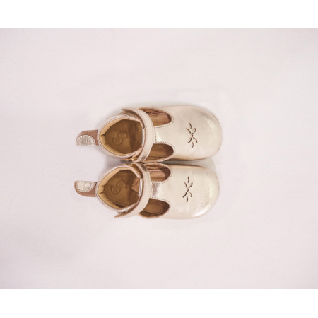 Avis Chaussons en cuir bébé Angèle DEUX  BOUTS 2