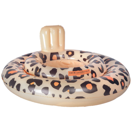Piscine bébé à 2 anneaux imprimé léopard 60 x 60x 15 cm | Swim Essentials