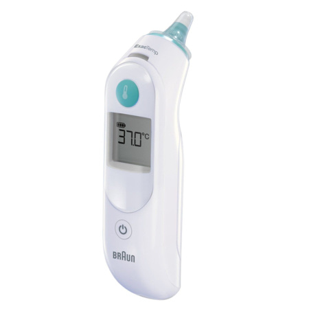 Braun Thermoscan IRT4020 Exact Temp thermomètre auriculaire pour bébé/enfant/adulte/enfant 