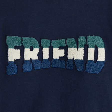Avis T-shirt manches longues FRIEND bleu garçon OKAIDI 3