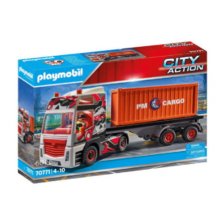 Avis City Action Figurine camion de transport radiocommandé PLAYMOBIL 1