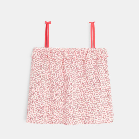 Débardeur GAP Kids Fille – Blanc Ivoire, 100% Coton, Taille 8 (M), été