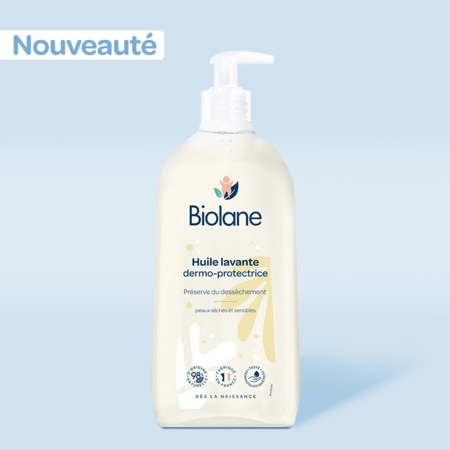 Huile lavante dermo-protectrice