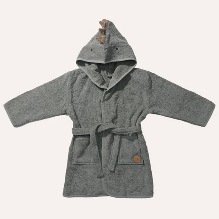 Peignoir bébé «DINO» vert | 1 - 2 ans ✔️ Petite Amélie