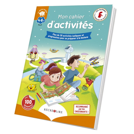 Avis Livre Mon cahier d'activités "Déclic lecture" - Les Alphas ÉDITIONS RÉCRÉALIRE 1