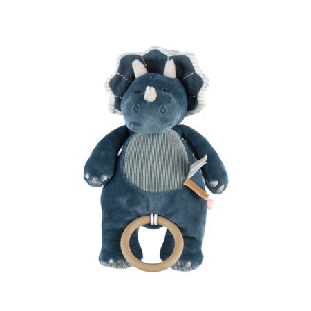 Peluche Large Ops En Veloudoux Bleu - Noukies