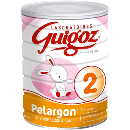 NESTLE Guigoz pelargon 1 lait infantile 1er age 780g 