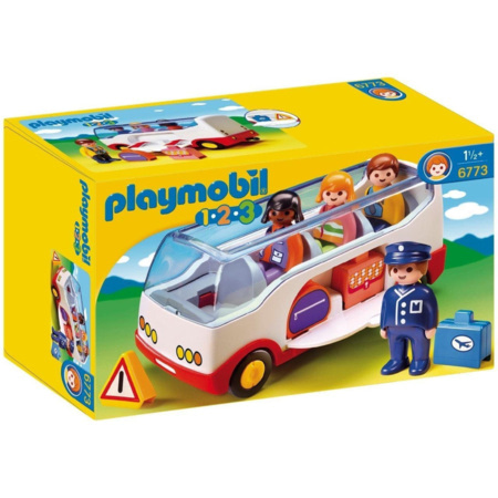 Avis Playmobil 1.2.3 - Autocar de voyage  PLAYMOBIL 1
