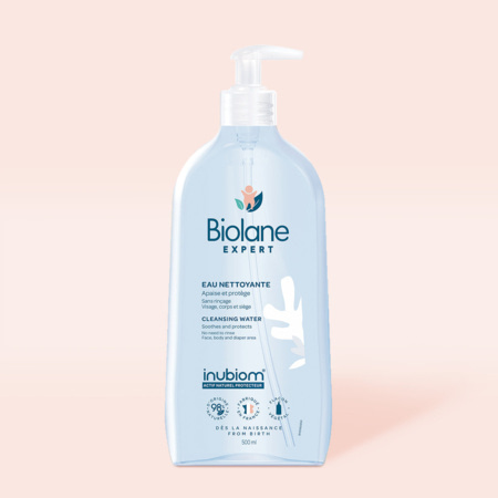 BIOLANE - Recharges eaux pures H2O - Visage & corps - Bébé - 2 x 500 ml