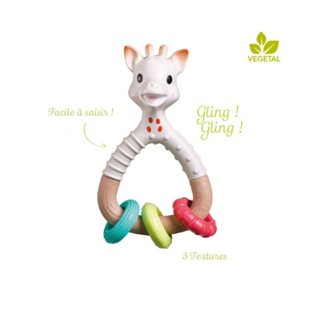 Avis Hochet Natur'rings So'pure Sophie la girafe VULLI 1