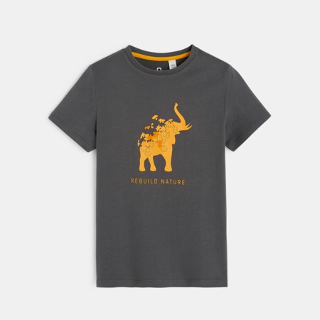 Avis T-shirt puzzle gris garçon OKAIDI 1