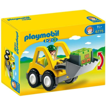 Playmobil 1.2.3 - Le chargeur et l'ouvrier PLAYMOBIL 1