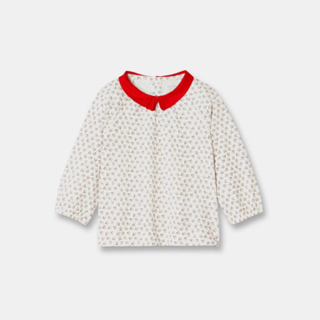 Avis T-shirt blouse imprimé organic cotton OBAÏBI 1