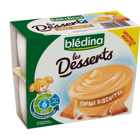 Avis Les desserts - Crème biscuitée BLEDINA 1
