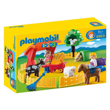 Playmobil 1.2.3 - Parc animalier PLAYMOBIL 1